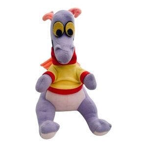 VTG 1982 Figment Walt Disney Plush Purple Dragon